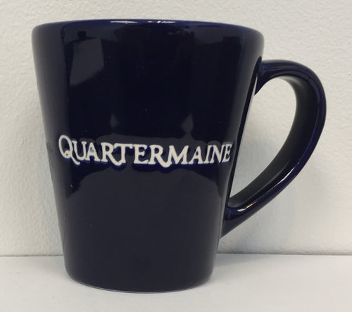 Quartermaine 9 oz Blue Mug