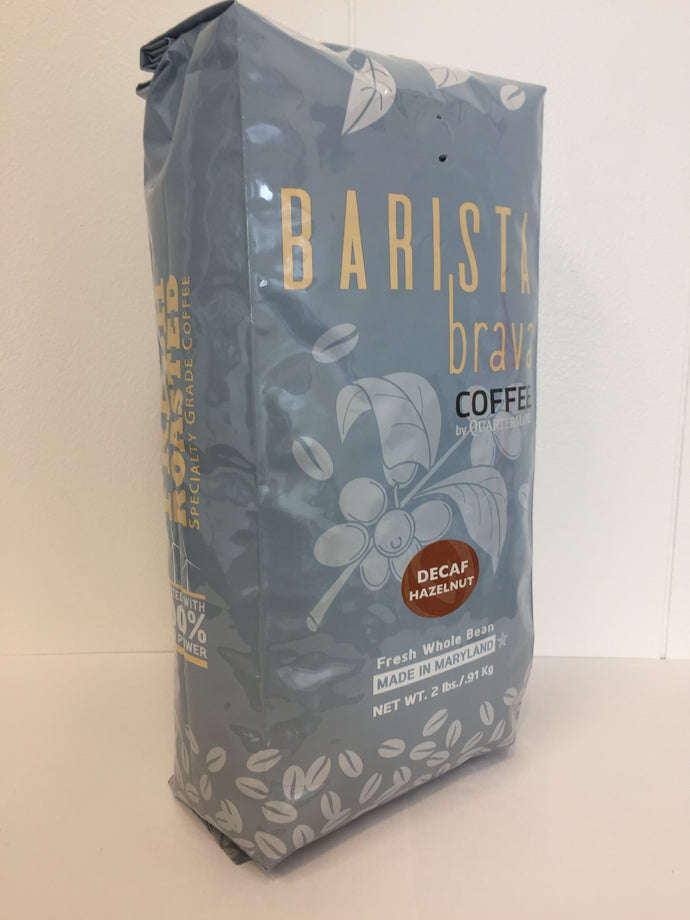 Barista Brava Decaf Hazelnut, 2 lb