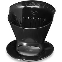 Melitta Pour Over Brew Cone - Black Plastic