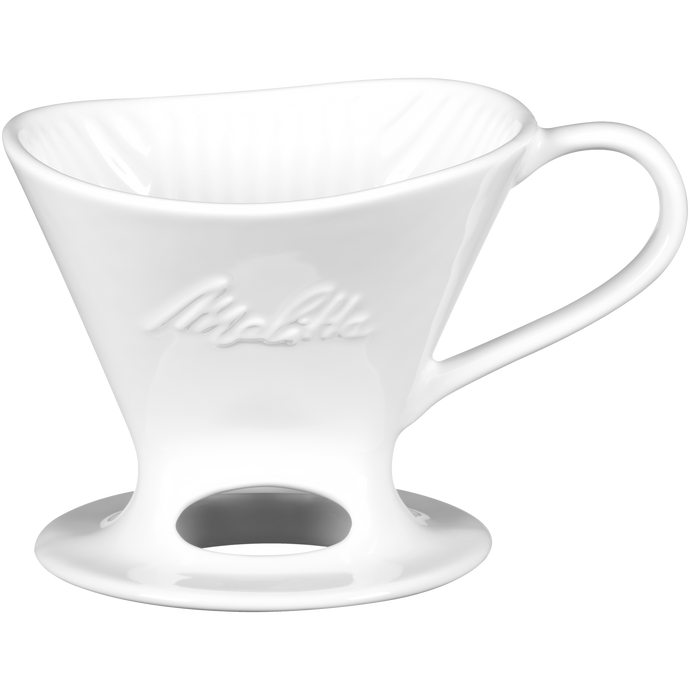 Melitta Pour Over Brew Cone - White Porcelain