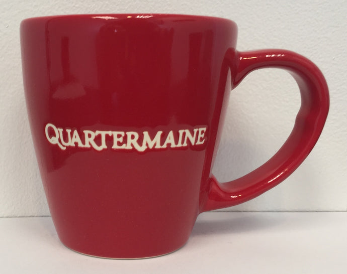 Quartermaine 12 oz Red Mug