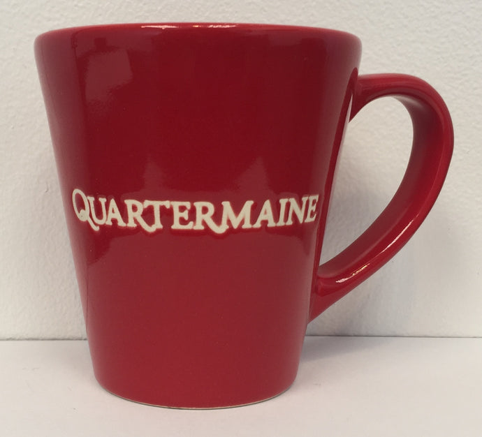 Quartermaine 9 oz Red Mug