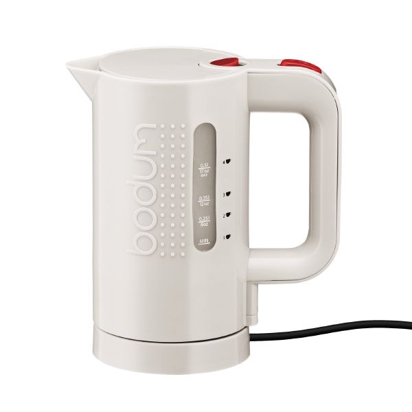 Bodum Bistro Electric Water Kettle - White – Quartermaine Coffee Roasters
