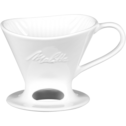 Melitta Pour Over Brew Cone - White Porcelain