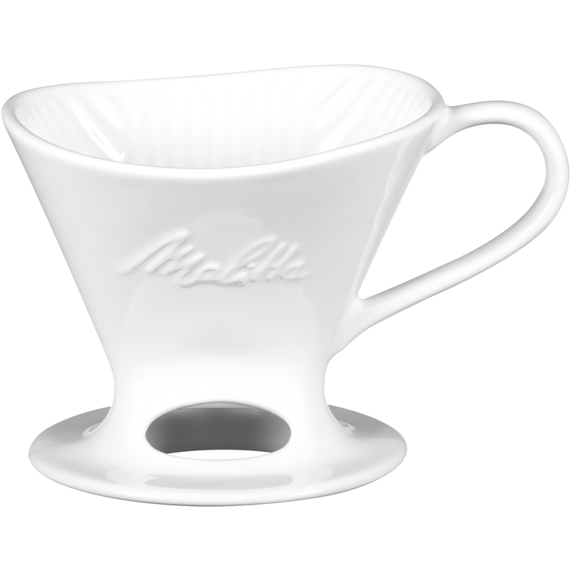 Melitta Pour Over Brew Cone - White Porcelain – Quartermaine Coffee Roasters